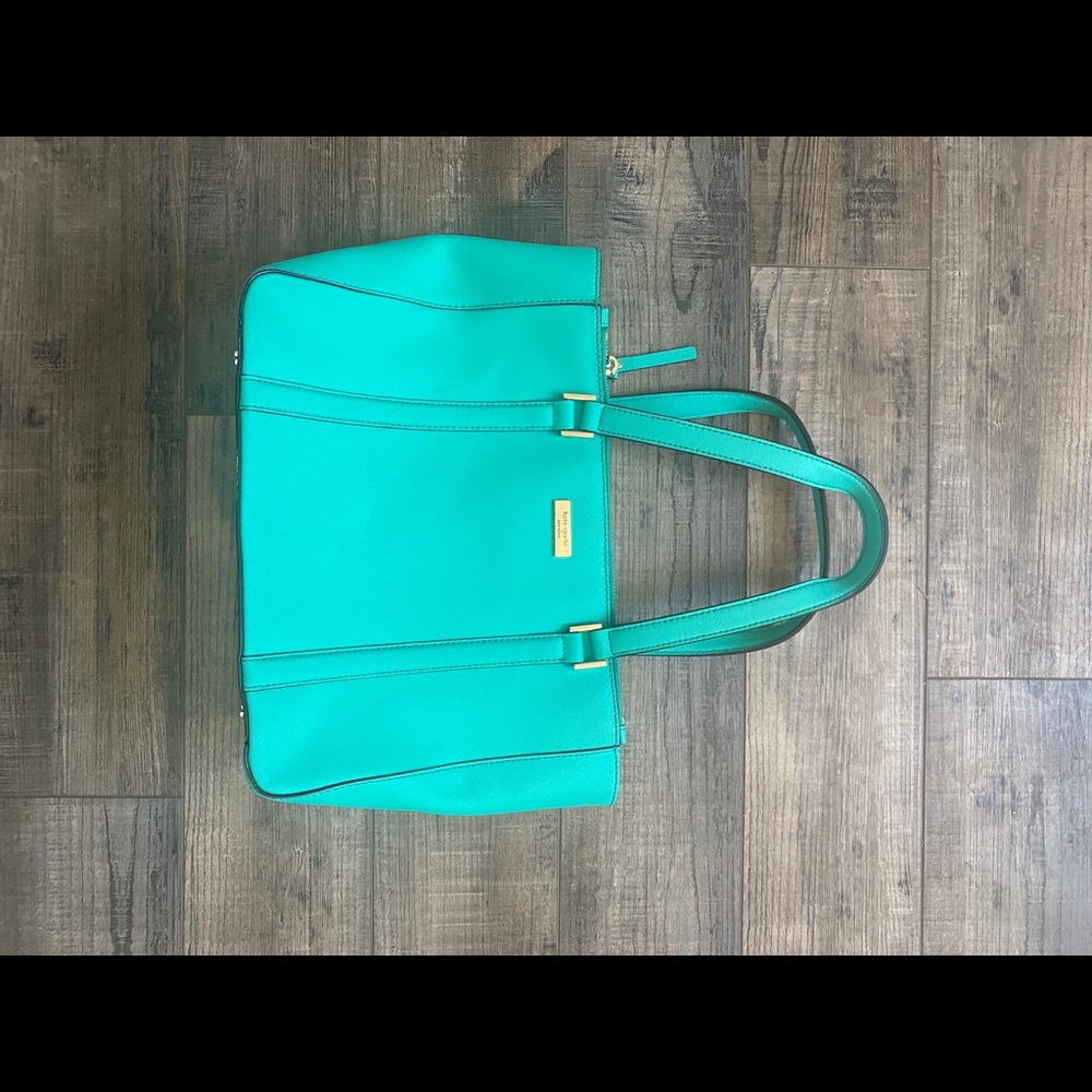 Kate Spade Newbury Lane teal handbag